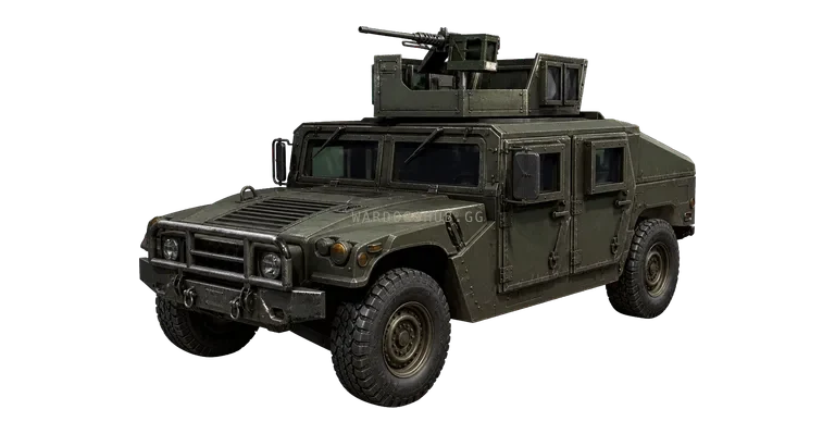 HUMVEE [M249] vehicle render recorded from the WARDOGS Alpha