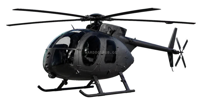 MH-6 vehicle render recorded from the WARDOGS Alpha