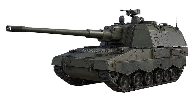 SPH-2 vehicle render recorded from the WARDOGS Alpha