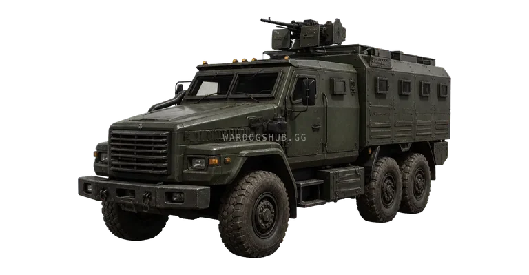URAL DEFENDER vehicle render recorded from the WARDOGS Alpha