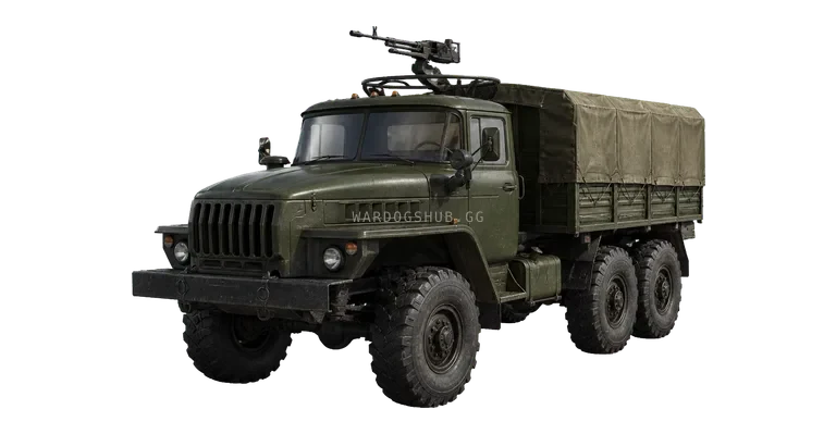 URAL vehicle render recorded from the WARDOGS Alpha