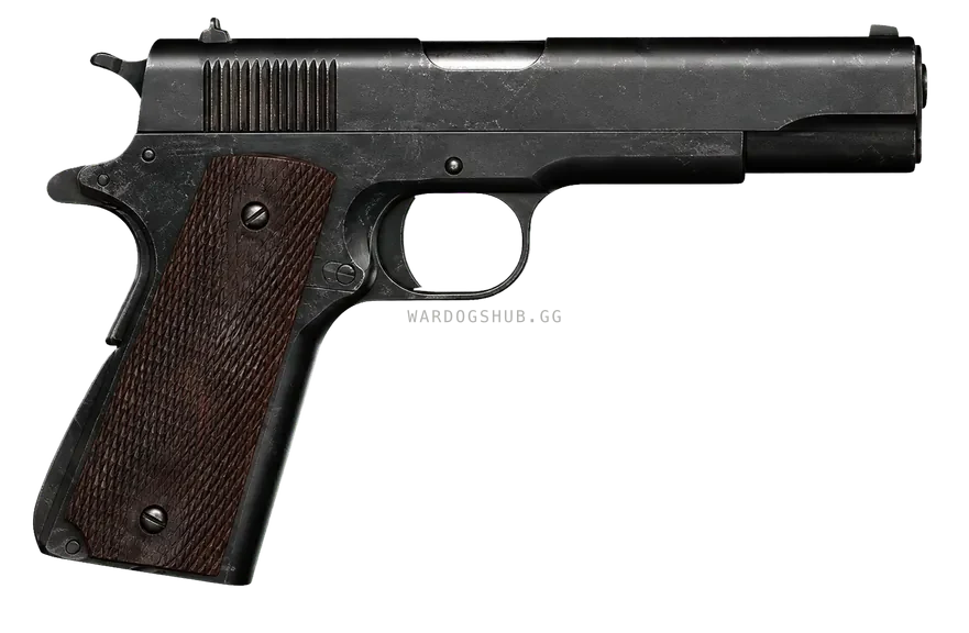 M1911 vendor render recorded from the WARDOGS Alpha