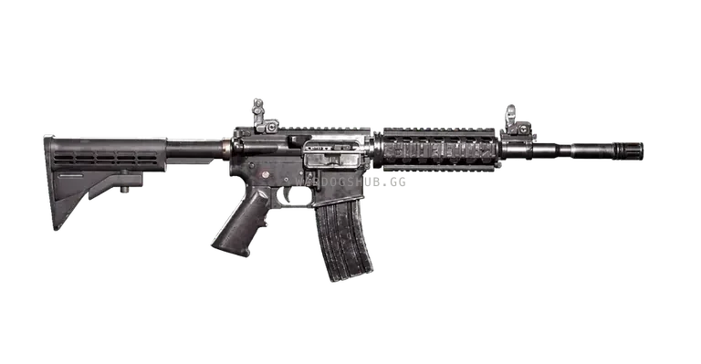 M4 vendor render recorded from the WARDOGS Alpha