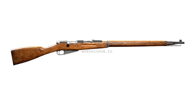MOSIN NAGANT vendor render recorded from the WARDOGS Alpha