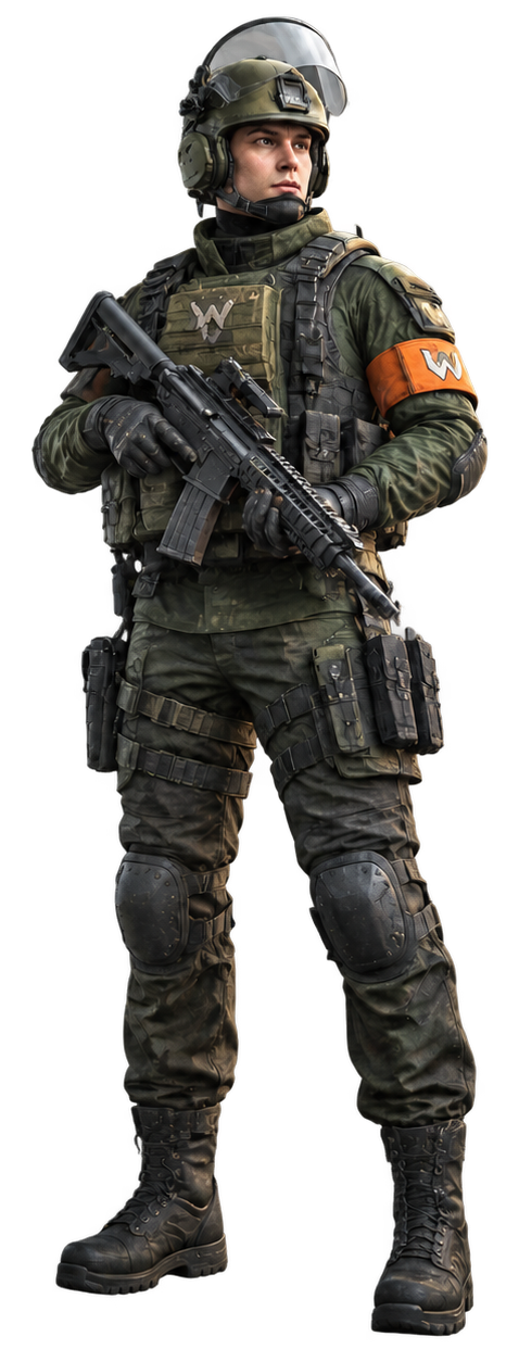 Original WARDOGS Guide tactical operator character